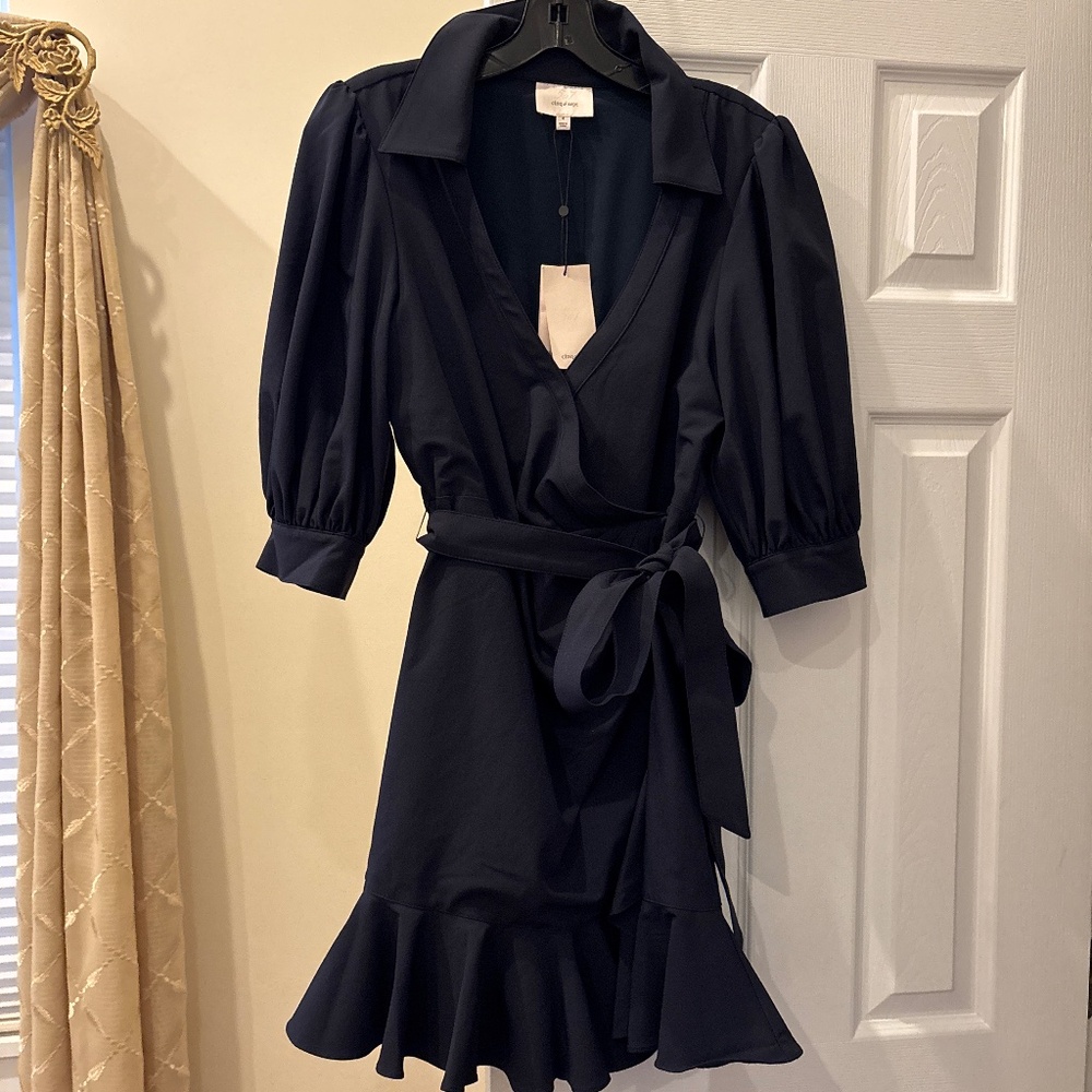 Cinq à Sept  Vickie Wrap Minidress